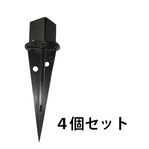 天然木製 三角アーチ用 固定金具(埋め込み用) 4個セット