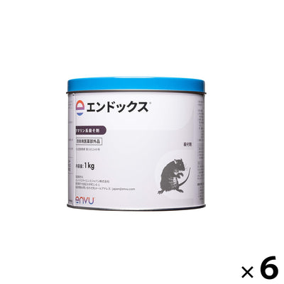 ネズミ駆除剤 エンドックス 1kg 6セット